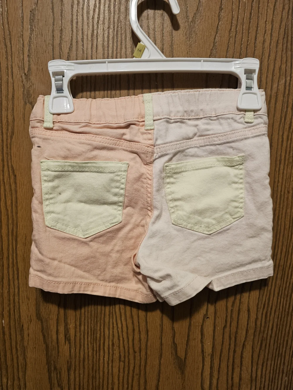 OshKosh B'gosh Two-Tone Light Pink & Peach Girls Skort